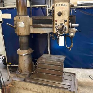 LUX 828 radial arm drill - 220 V 60 cycles 3 phase