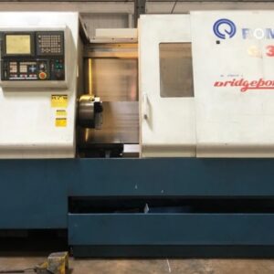 Bridgeport Romi Model G30 2 Axis CNC Lathe, 12in Chuck